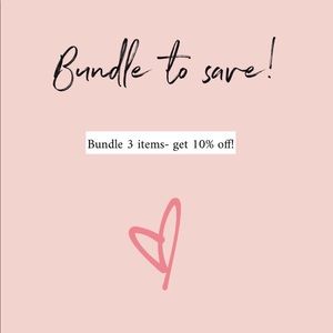 Bundle to get 10% off!